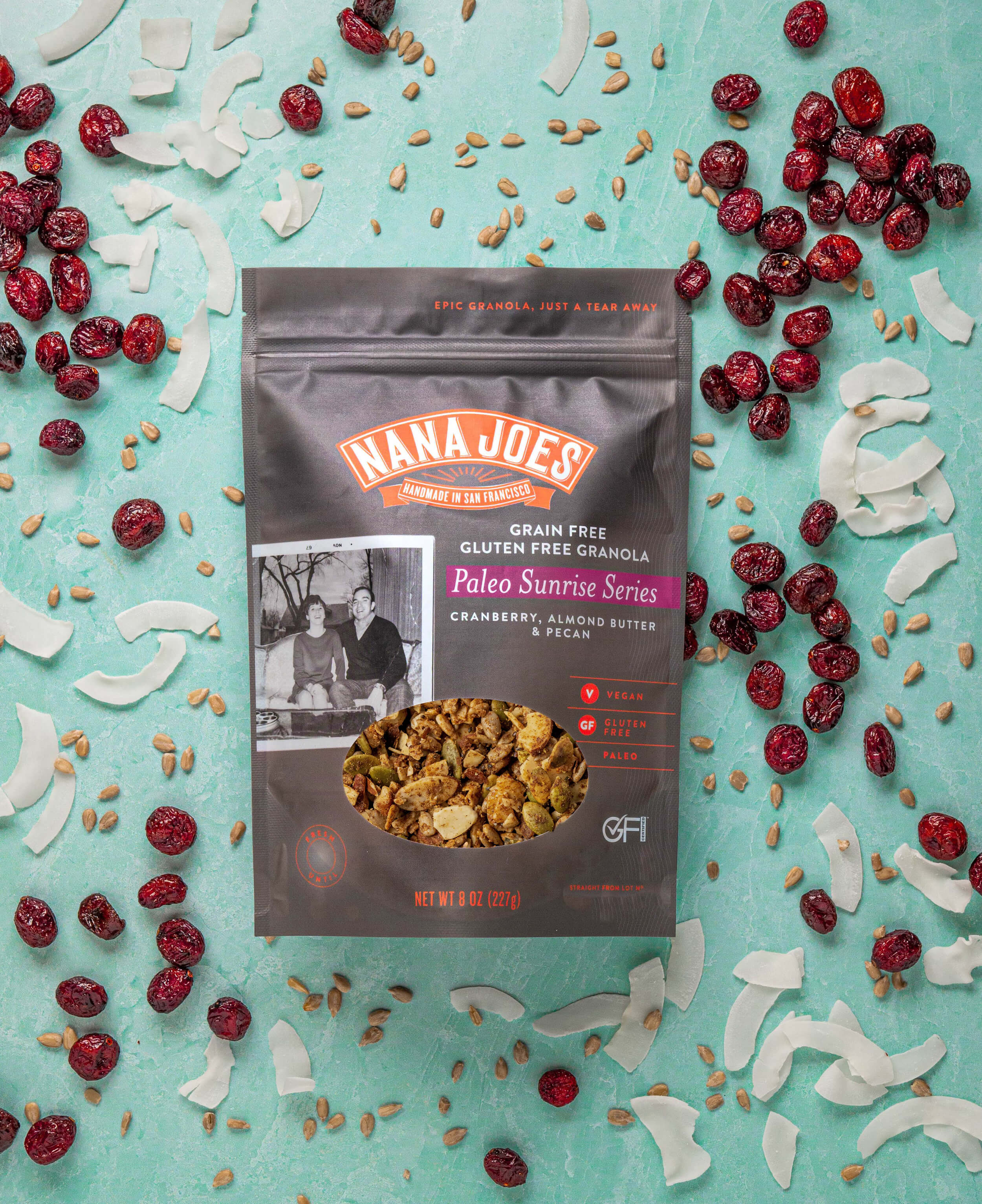 Nana Joes Organic Paleo Cranberry, Almond Butter & Pecan