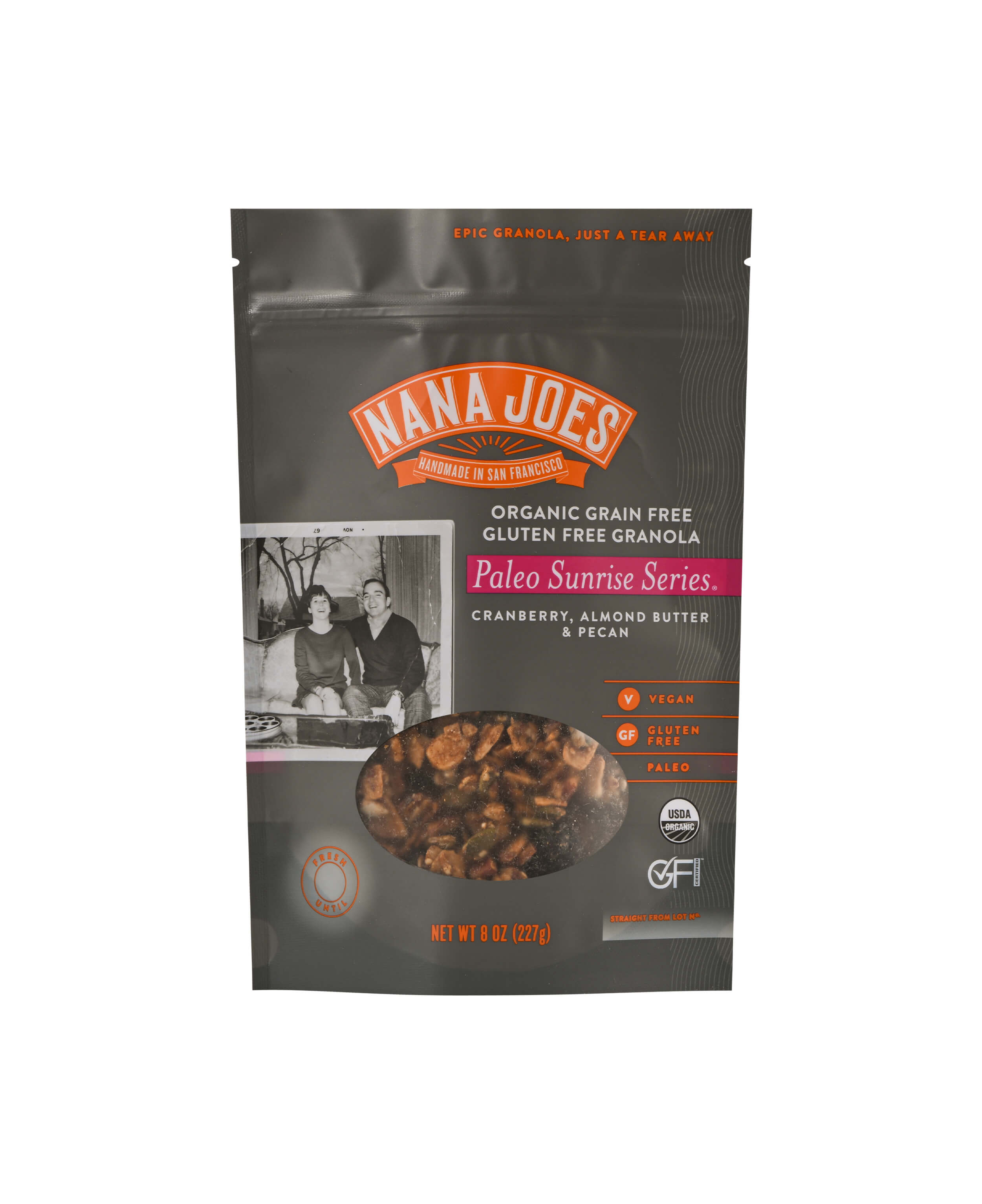 Nana Joes Organic Paleo Cranberry, Almond Butter & Pecan