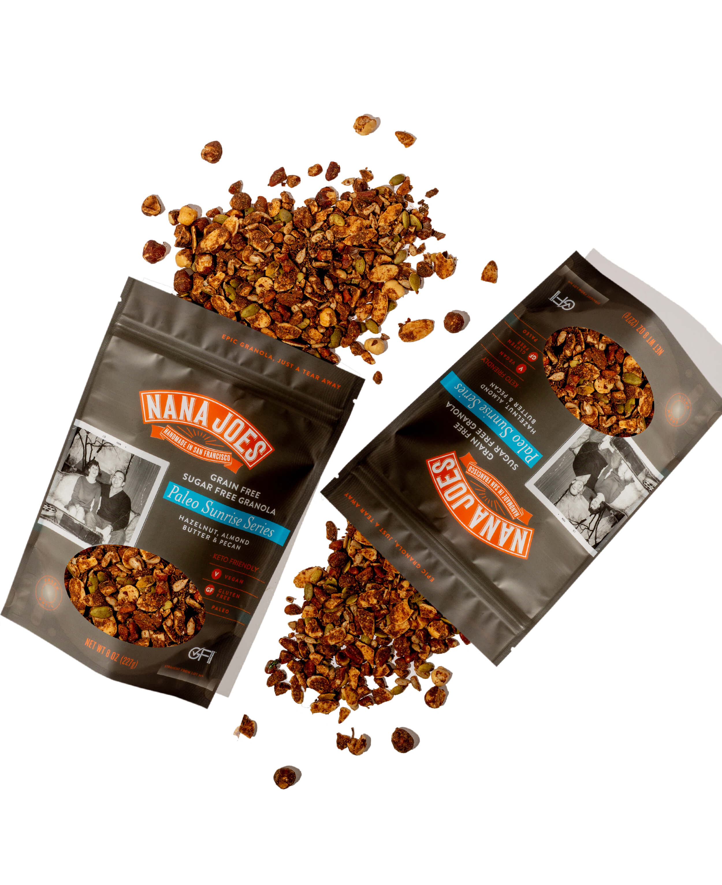 Nana Joes Organic Paleo Hazelnut, Almond Butter & Pecan (Keto