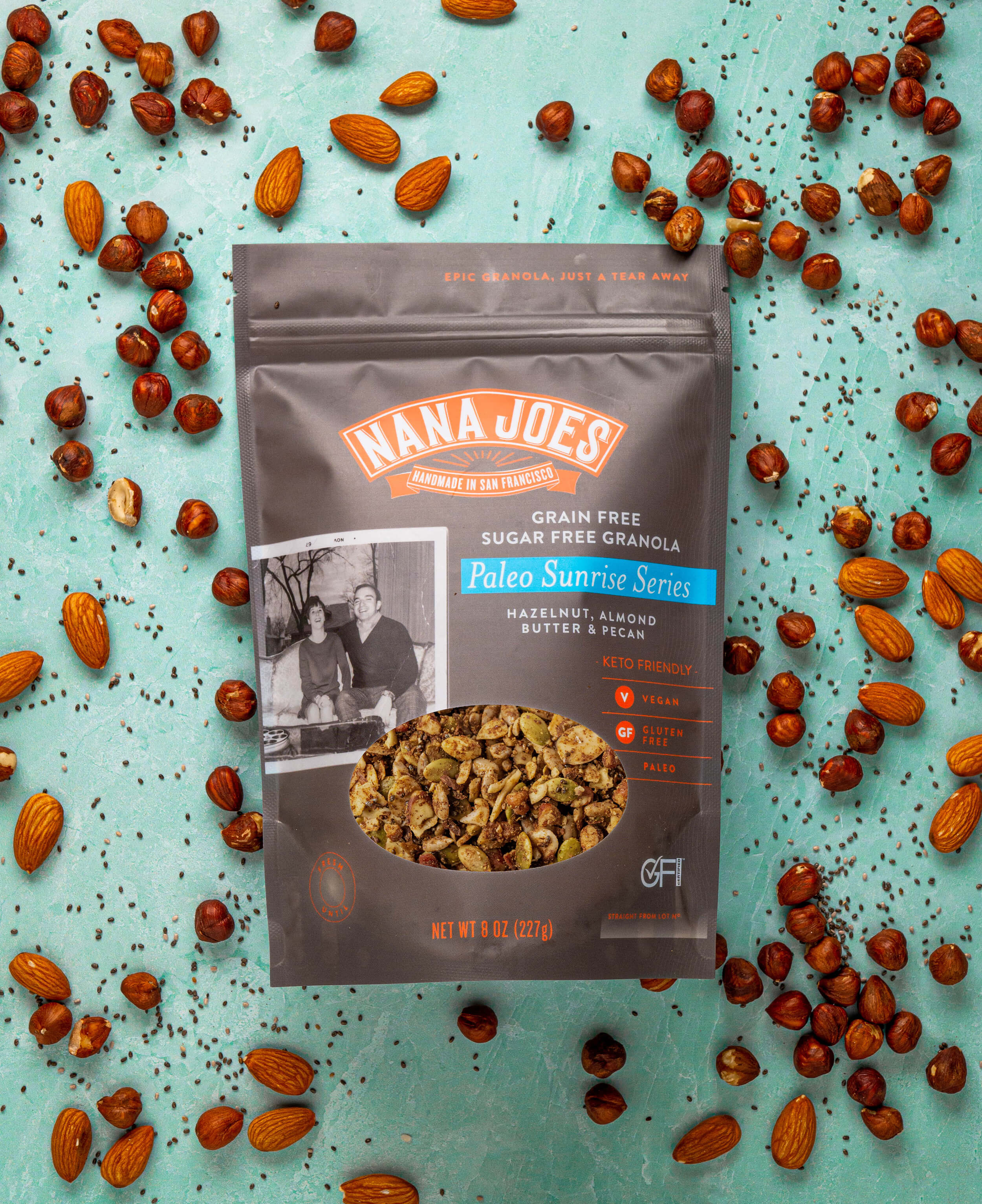 Nana Joes Organic Paleo Hazelnut, Almond Butter & Pecan (Keto-Friendly)