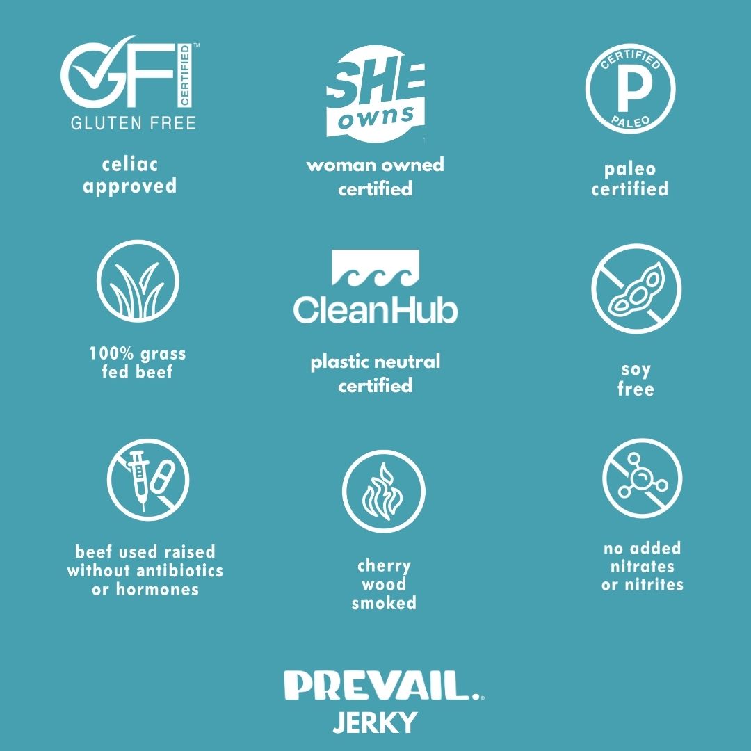 Prevail Jerky Variety Pack, Pack of 10
