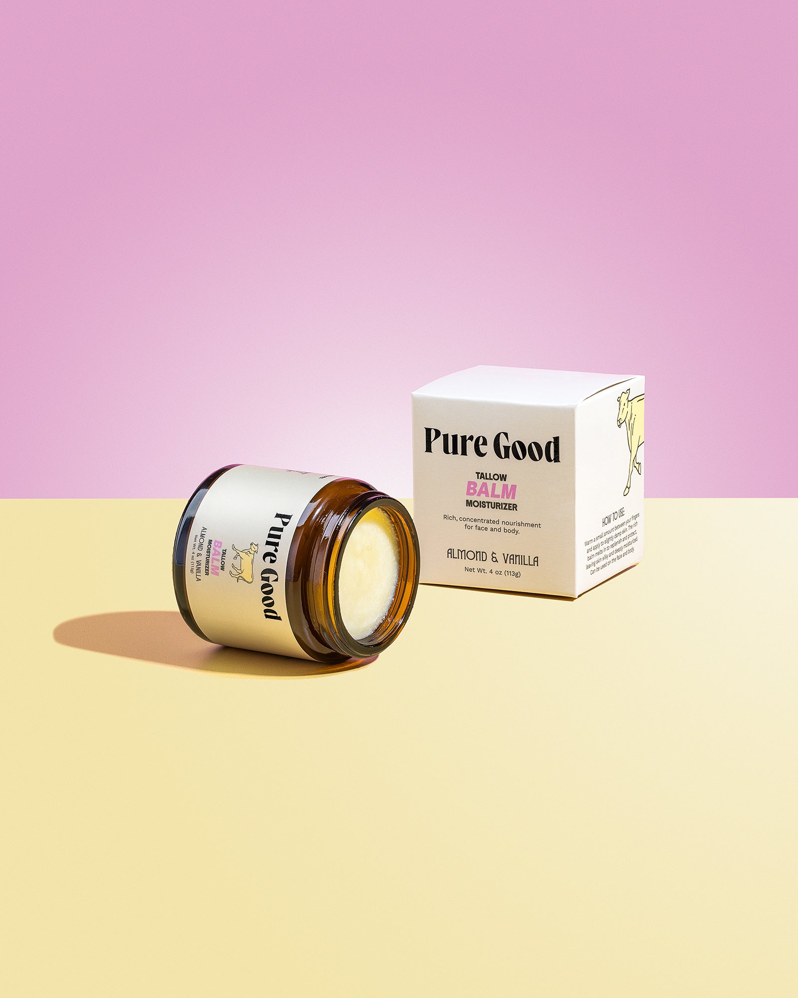 Pure Good Almond + Vanilla Tallow Balm