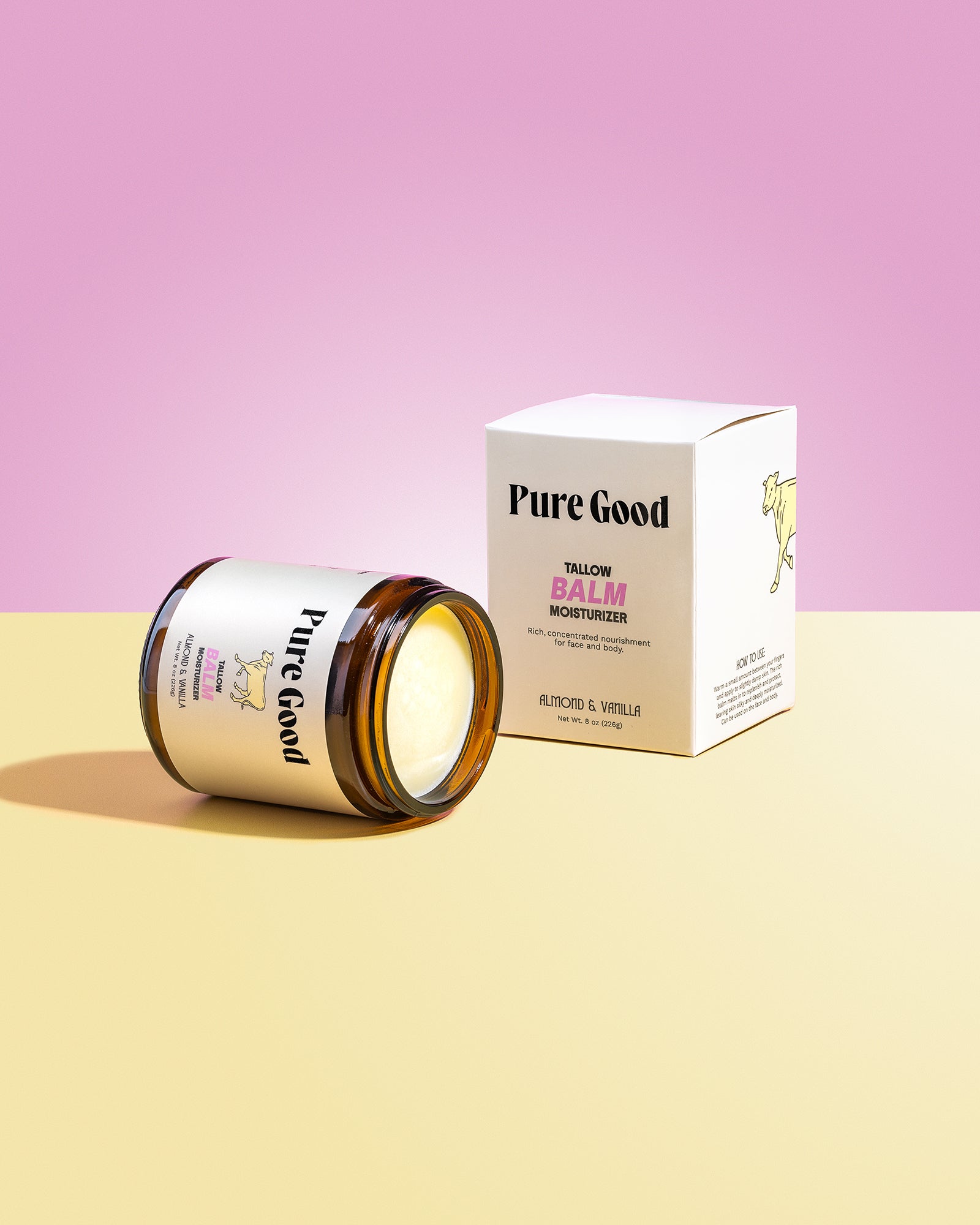 Pure Good Almond + Vanilla Tallow Balm