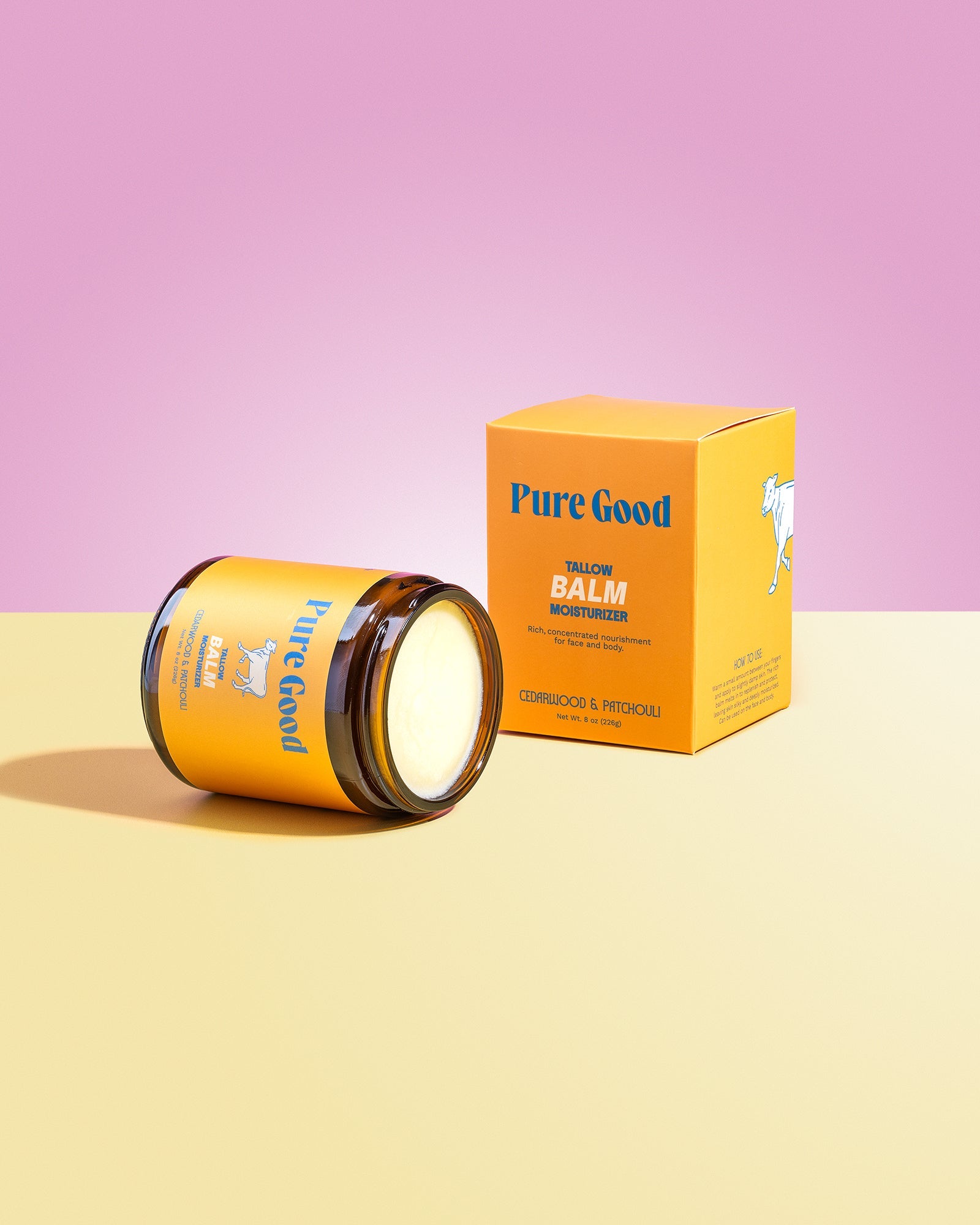 Pure Good Cedarwood + Patchouli Tallow Balm
