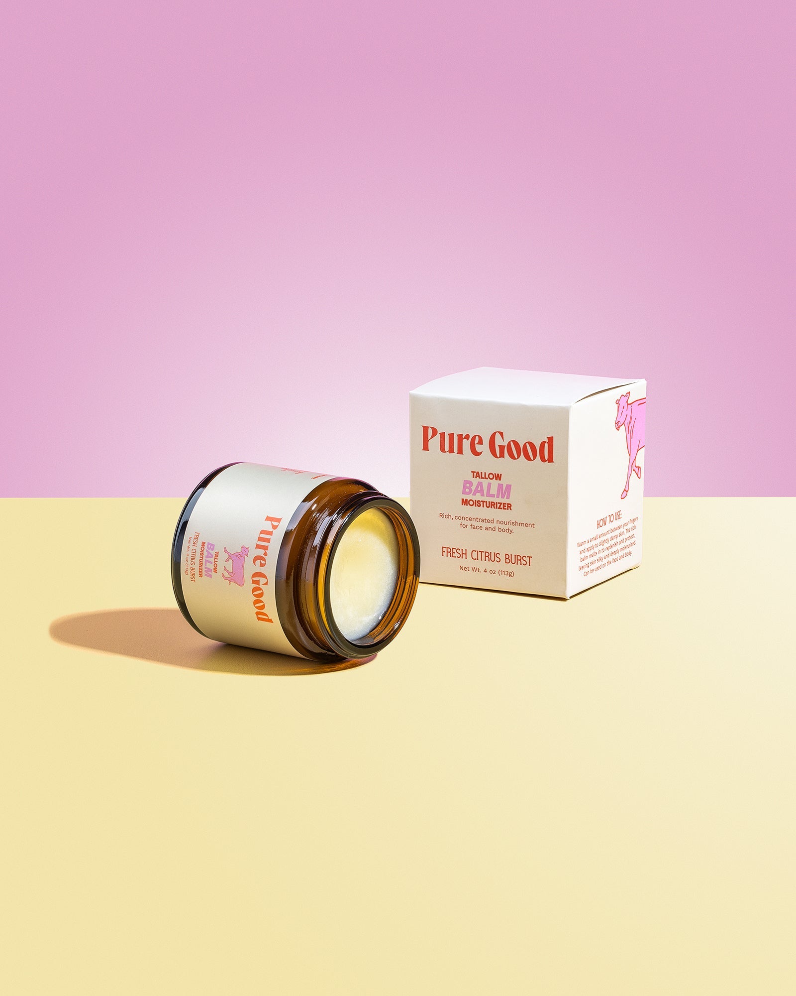 Pure Good Fresh Citrus Burst Tallow Balm