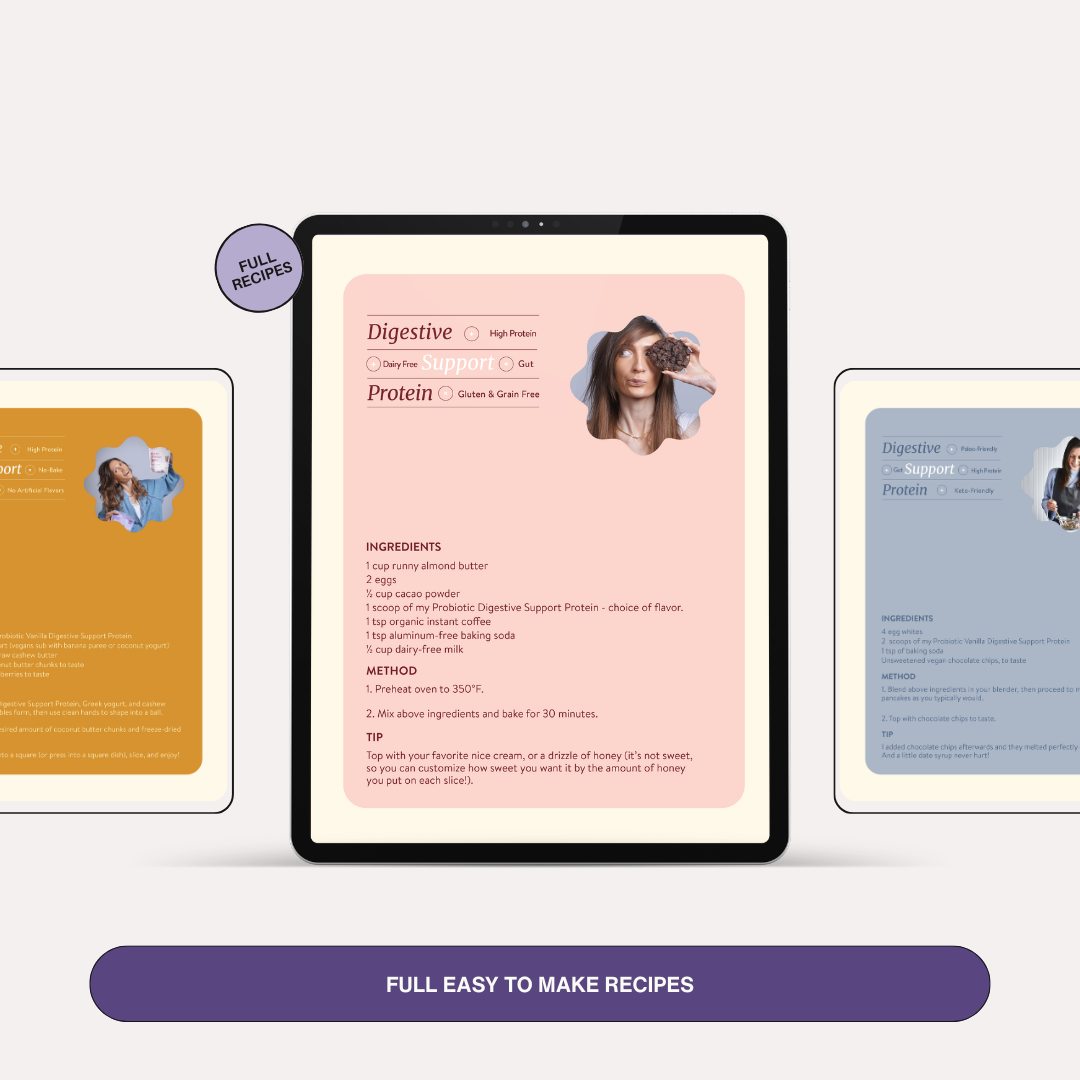 Digestive Support Recipes by Lilsipper Digital Download