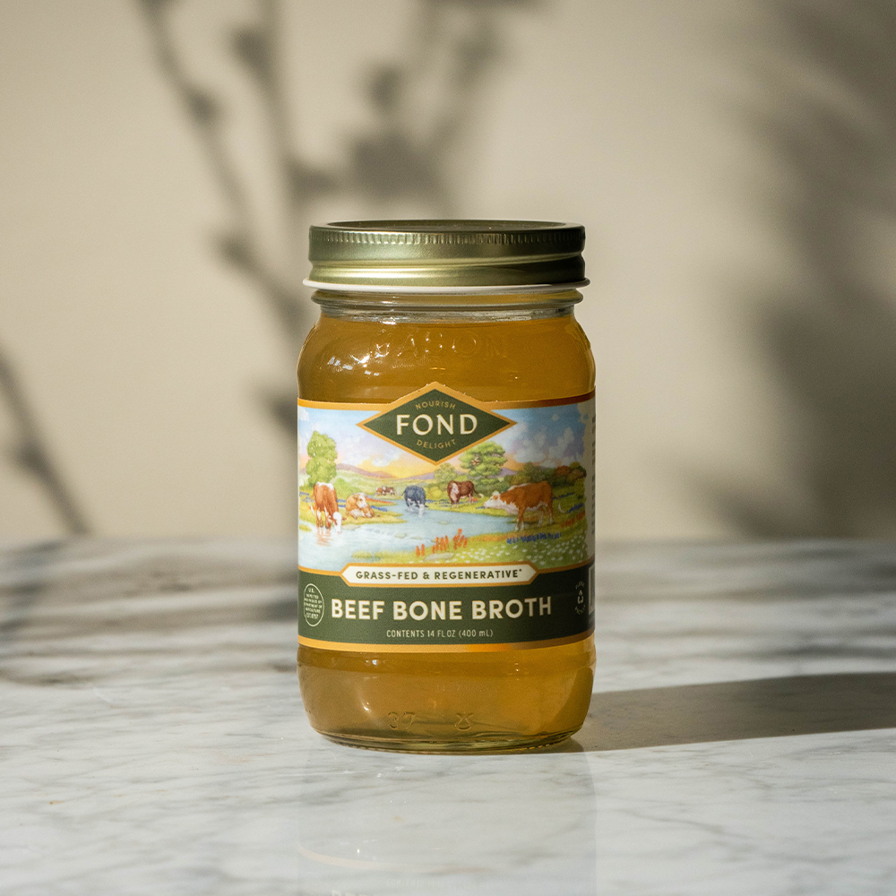 FOND Beef Bone Broth - Pure & Unflavored