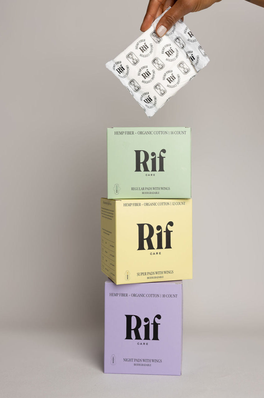 Rif Care Organic Pads with Wings - Multipack Bundle