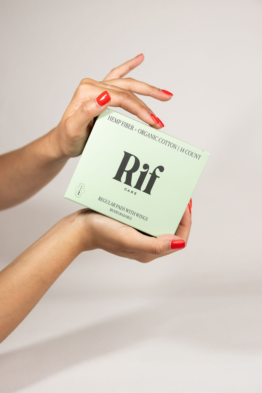 Rif Care Organic Pads with wings - Regular 3 pack Bundle