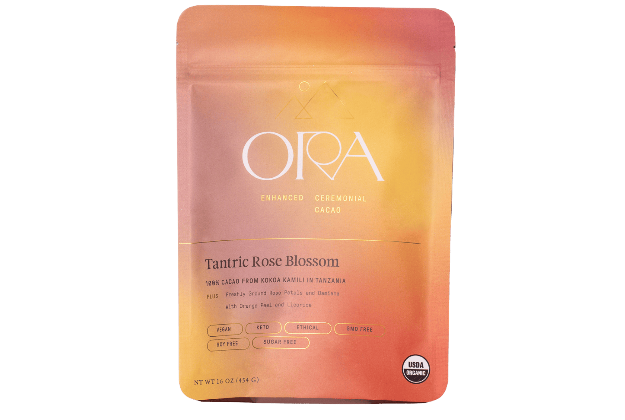 Ora Cacao Tantric Rose Blossom Cacao