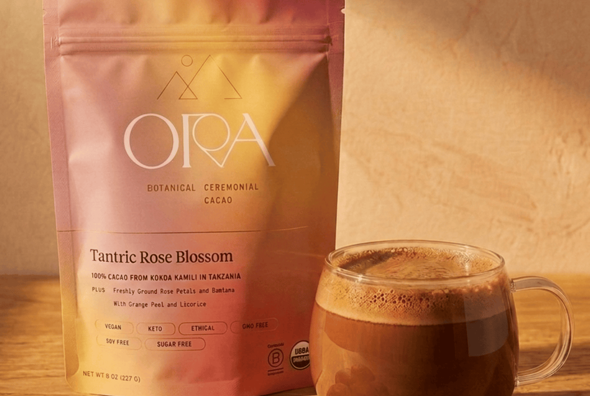 Ora Cacao Tantric Rose Blossom Cacao