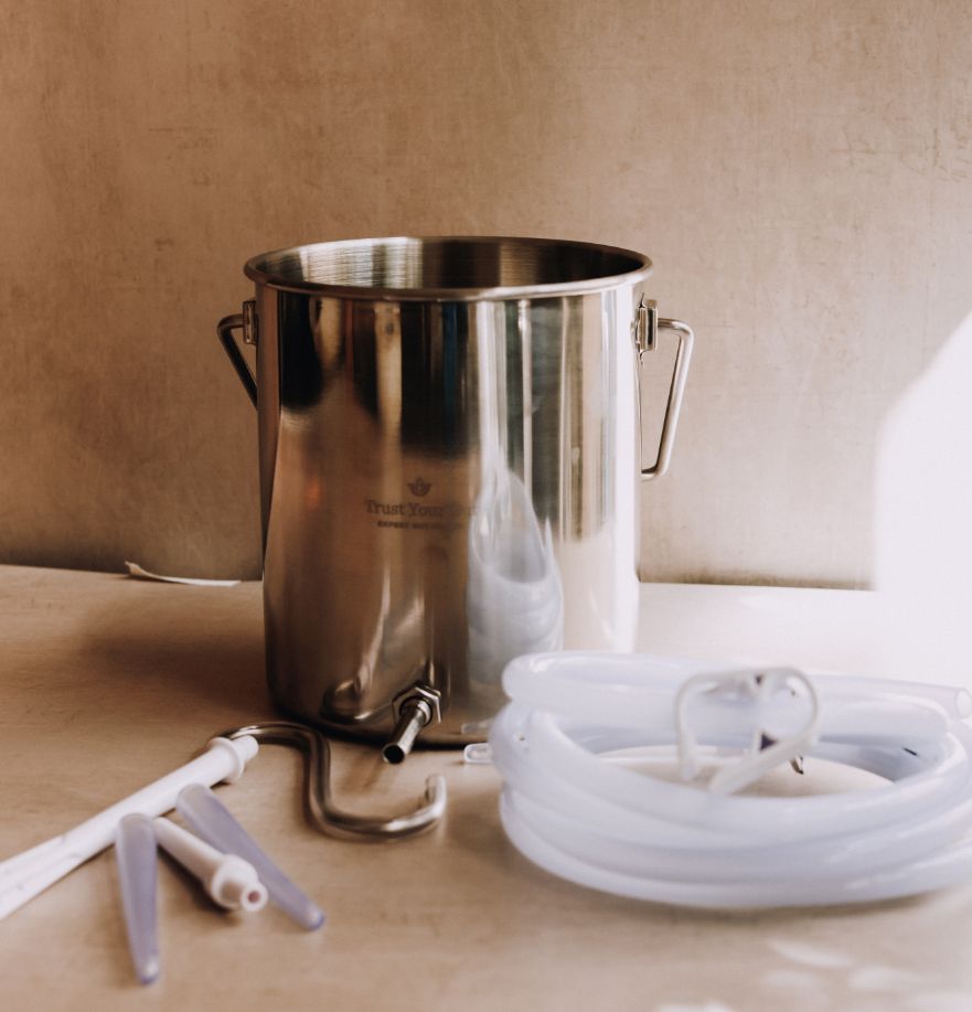 Trust Your Gut Stainless Steel Enema Kit