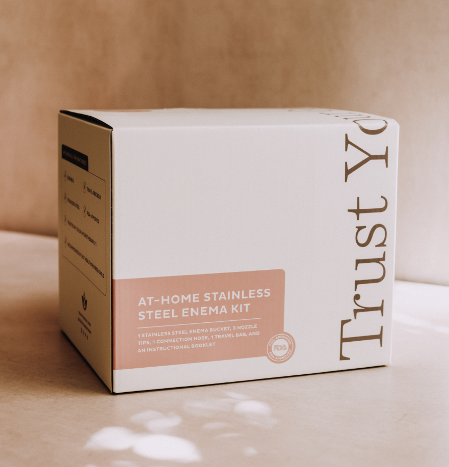 Trust Your Gut Stainless Steel Enema Kit