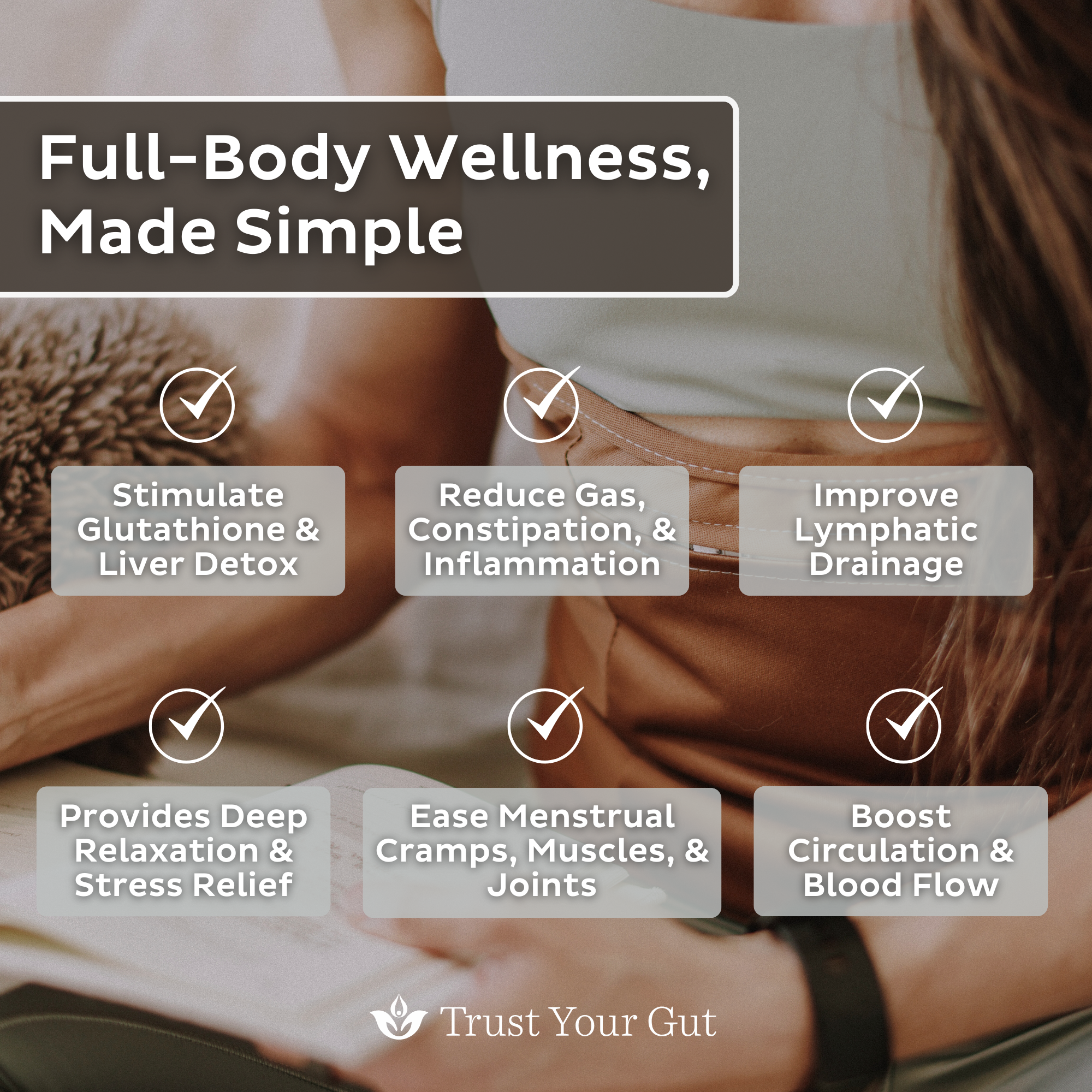 Trust Your Gut Castor Oil Wrap Pack