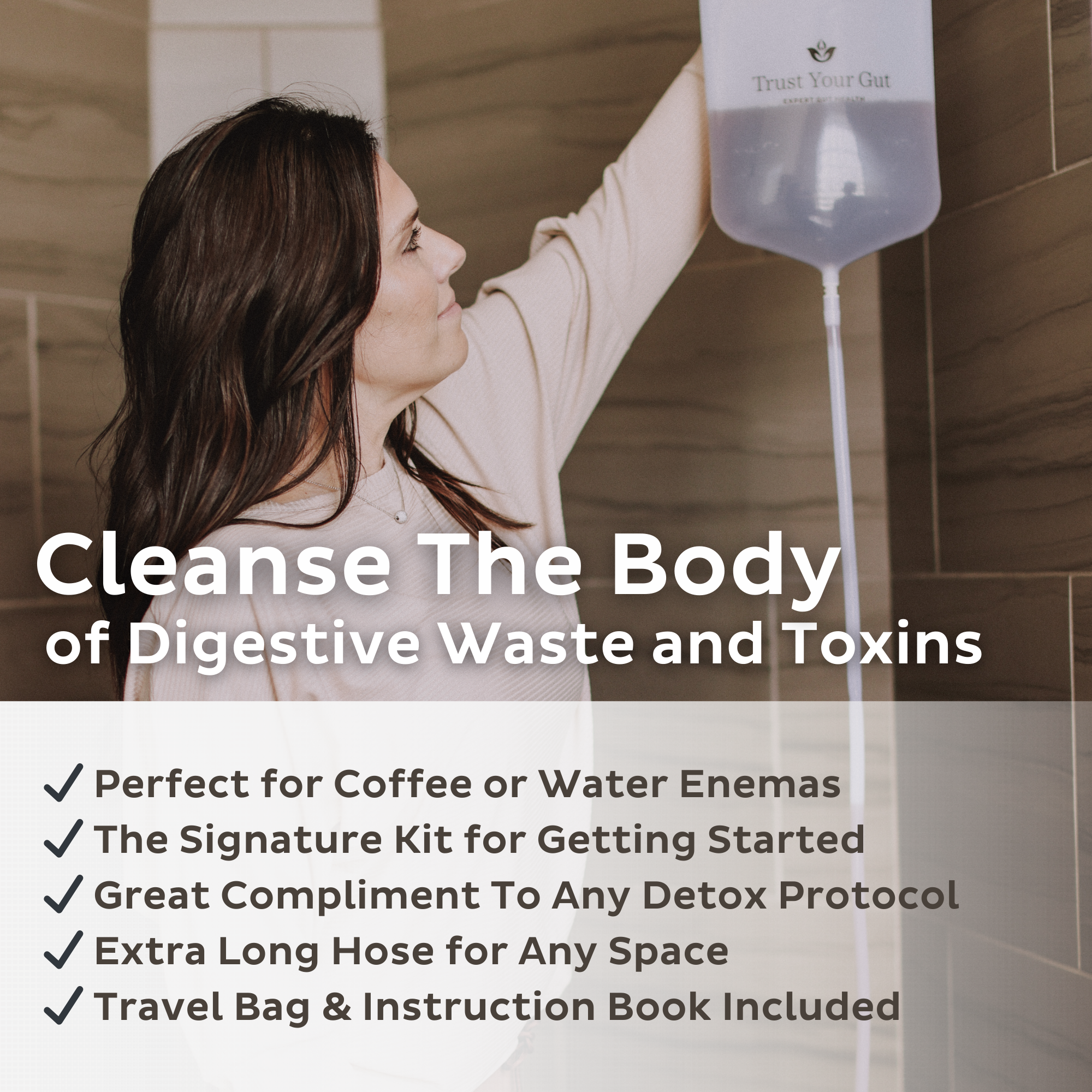 Trust your Gut Silicone Enema Kit