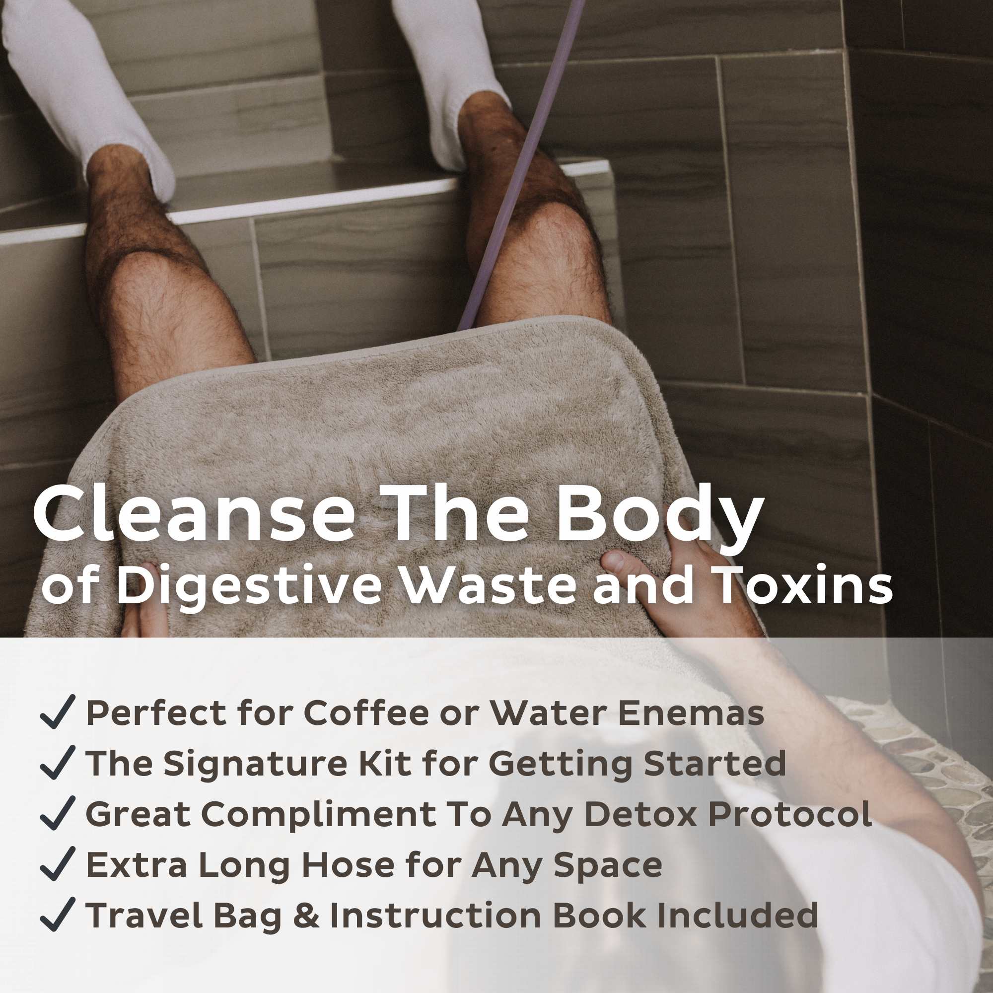 Trust Your Gut Stainless Steel Enema Kit