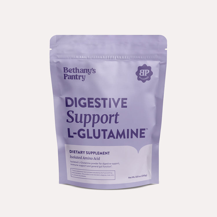 Bethany’s Pantry Digestive Support L-Glutamine – pure amino acid for gut and immune health