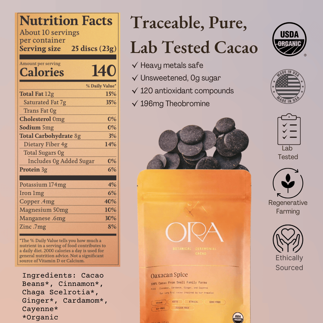Ora Cacao Oaxacan Spice Cacao