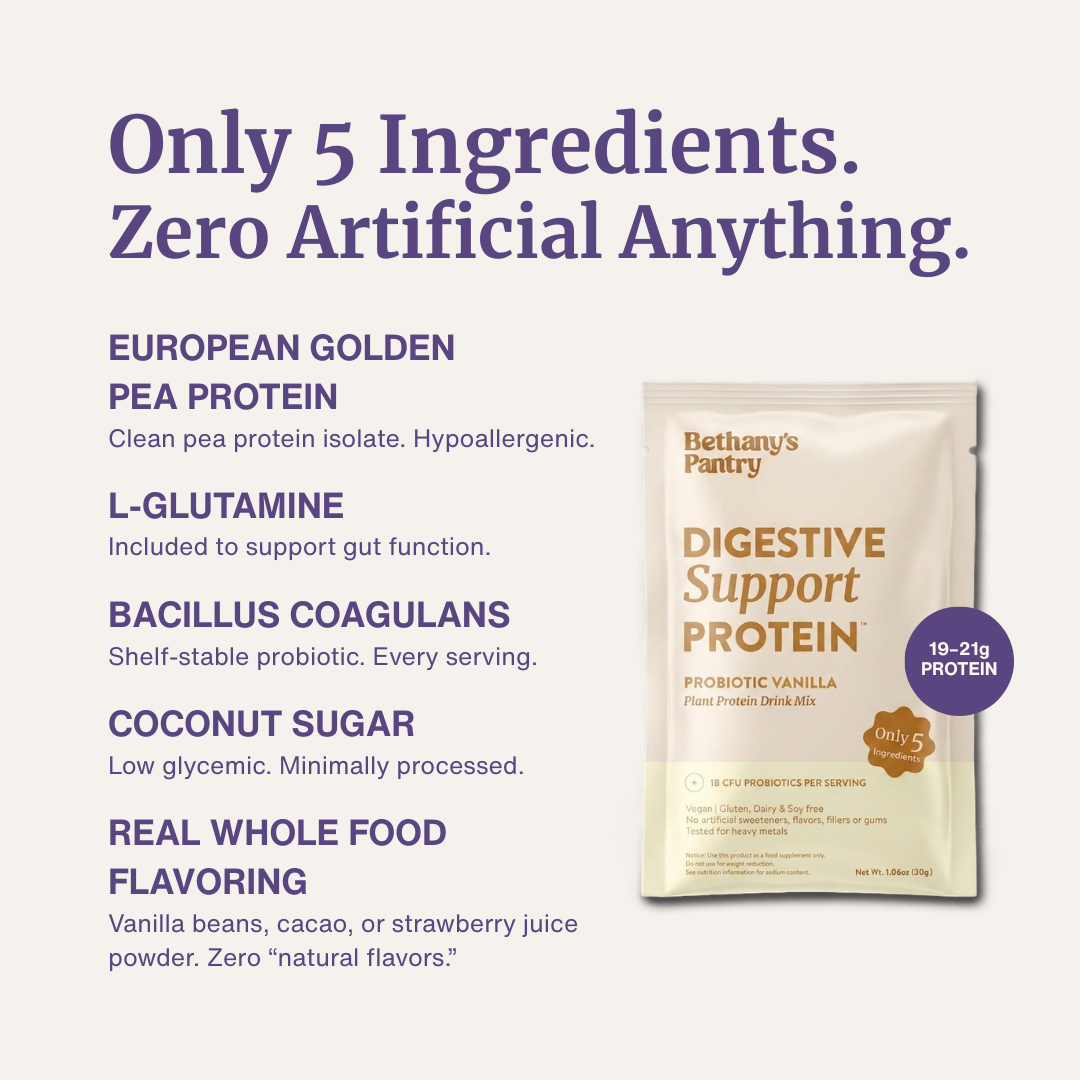 Digestive Support Protein Travel Packs