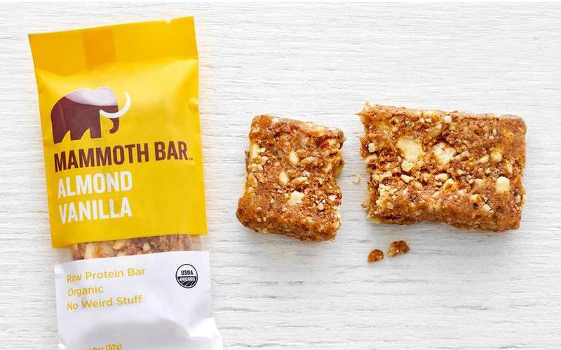 Mammoth Bar ALMOND VANILLA 10 Pack