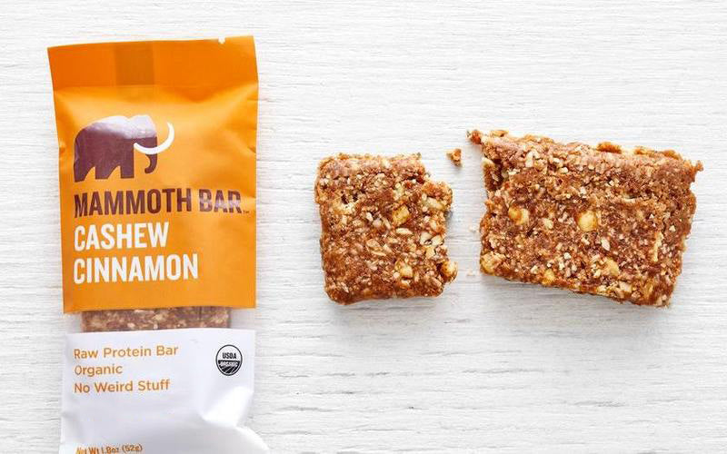 Mammoth Bar CASHEW CINNAMON 10 Pack