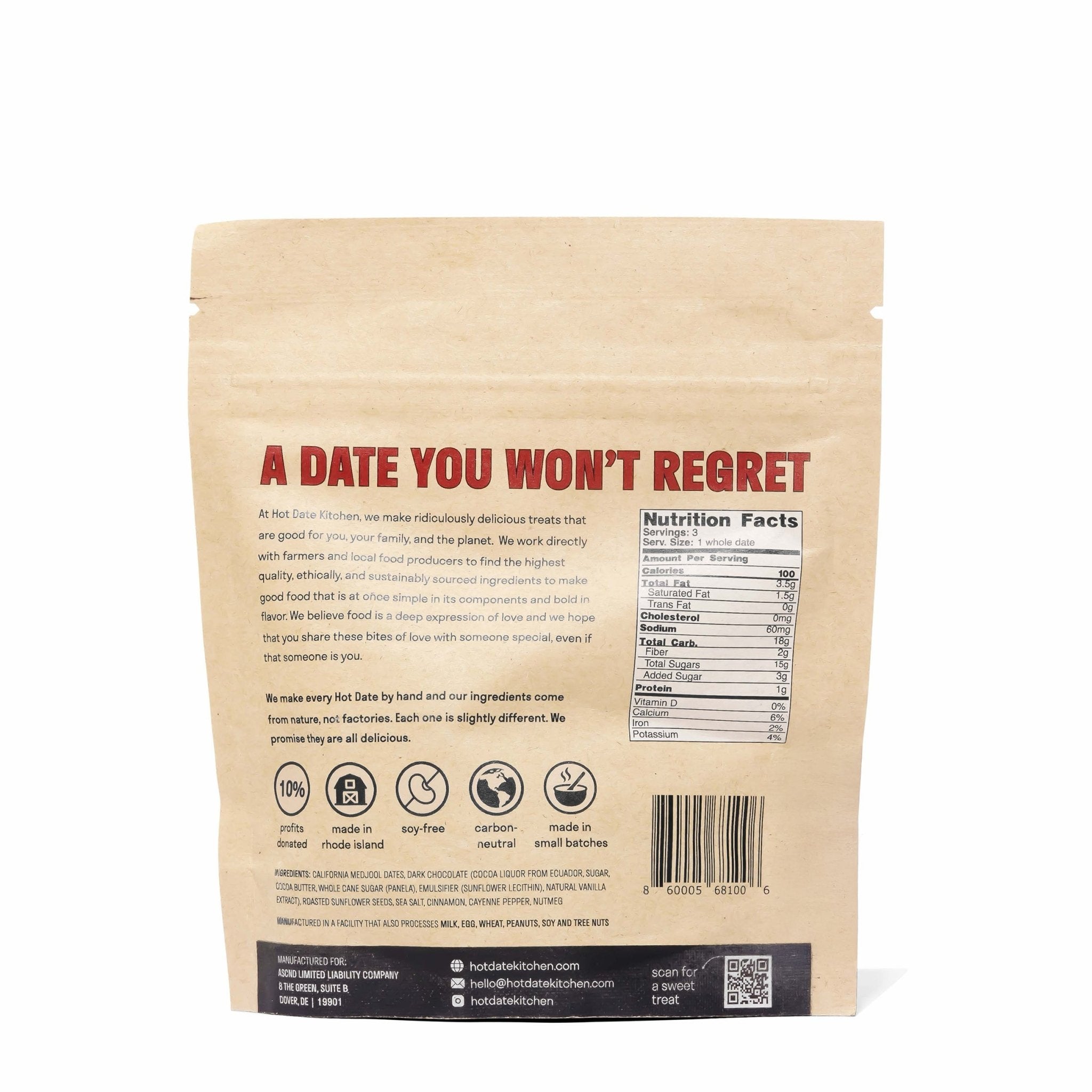 Hot Date Kitchen Dates - Four Pack