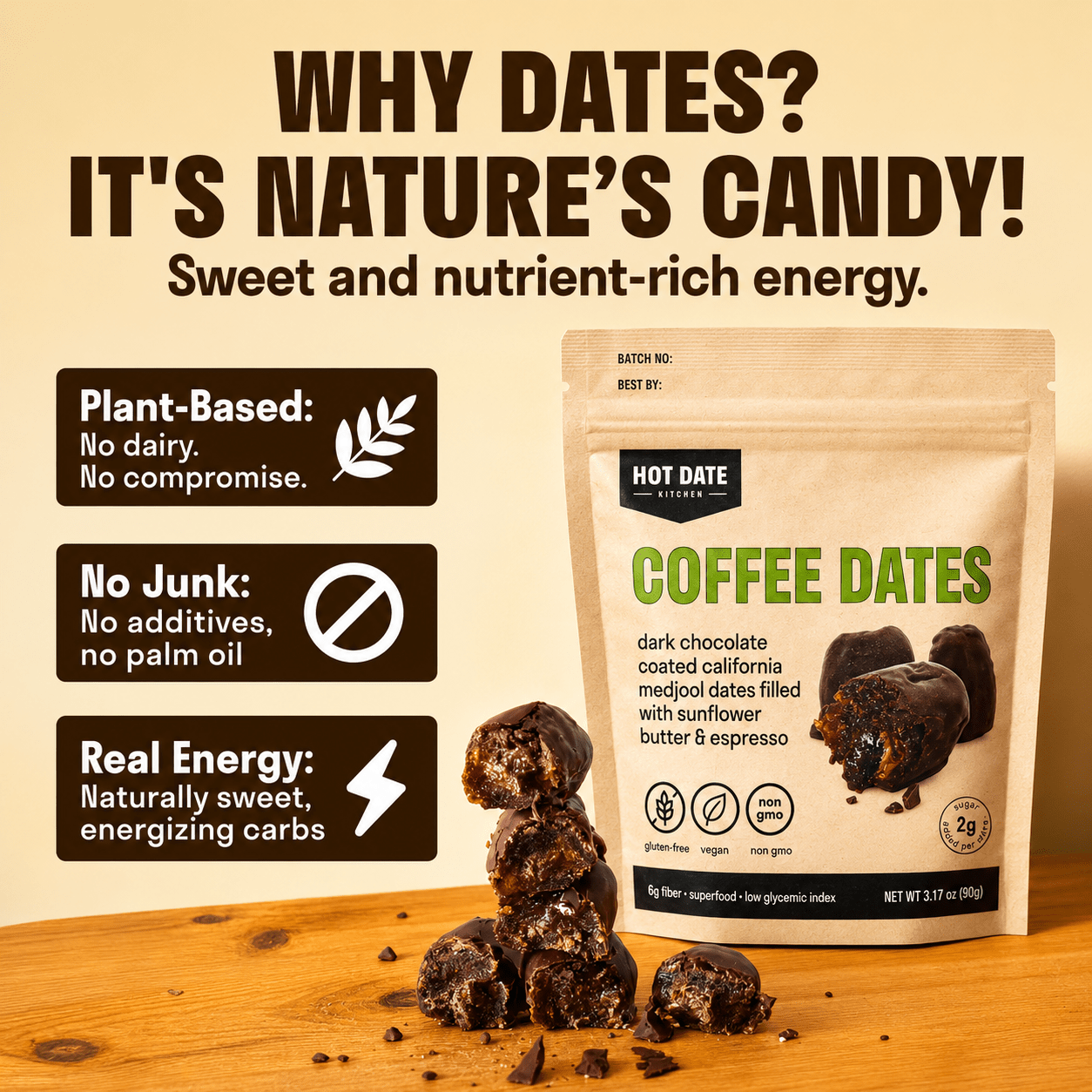 Hot Date Kitchen Dates - Four Pack