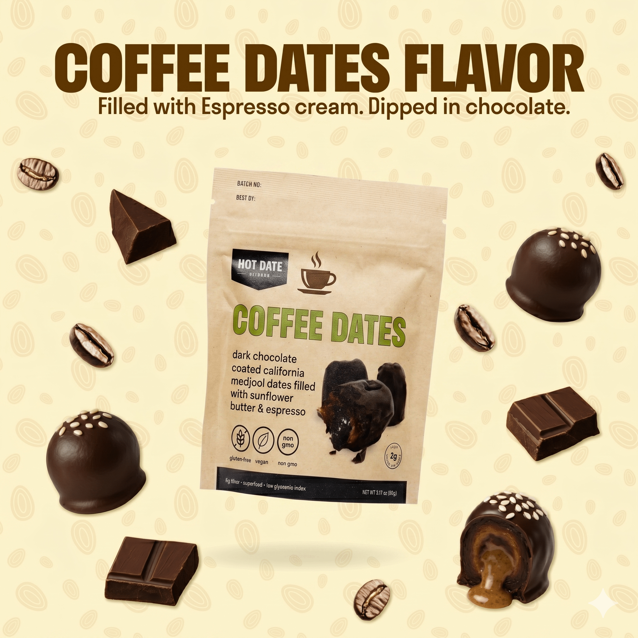 Hot Date Kitchen Dates - 16 Pack