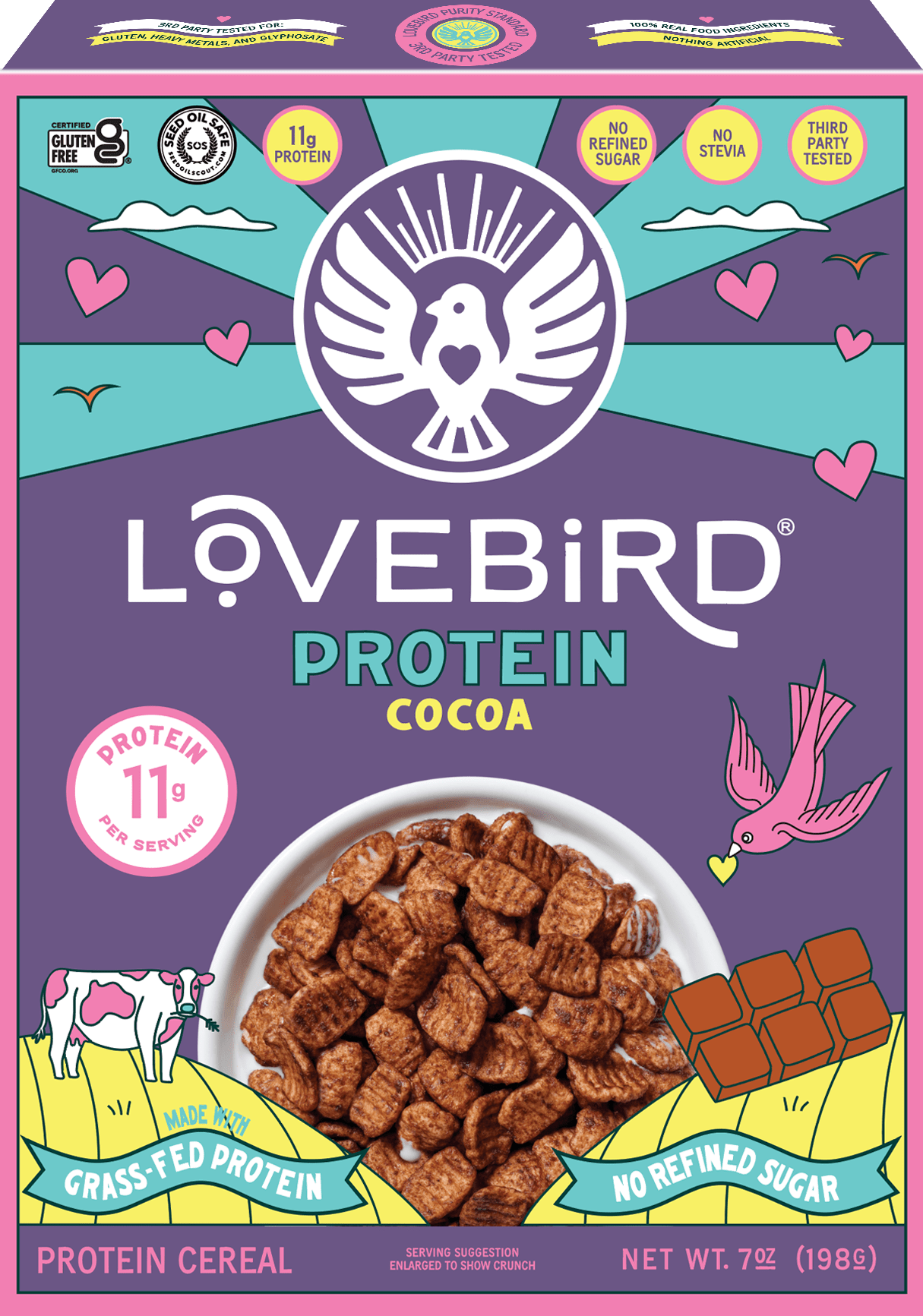 Grass-Fed High Protein Cereal 2 Pack