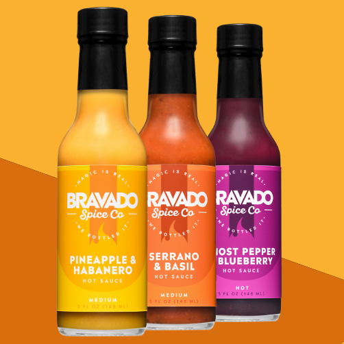 Bravado Spice 3-pack Hot Sauce Set