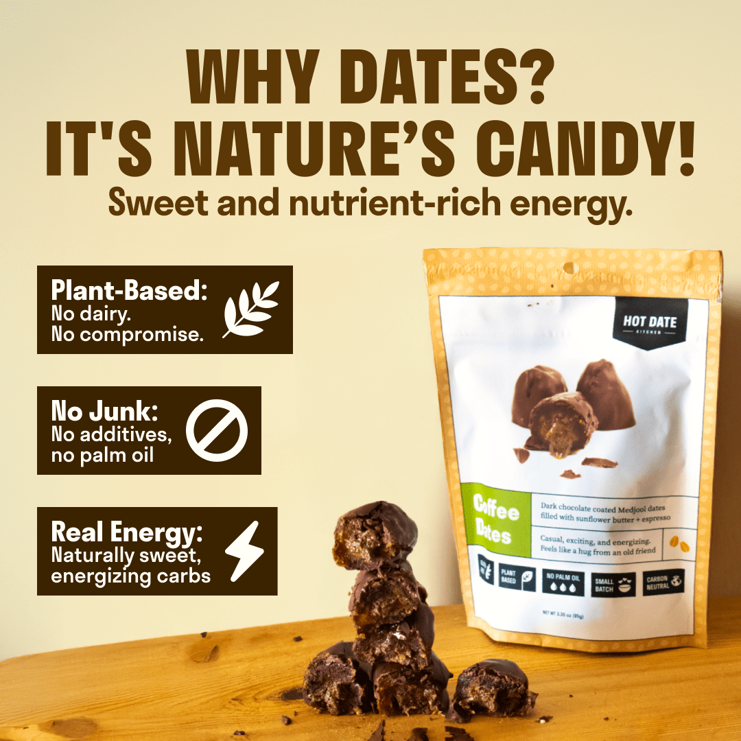 Hot Date Kitchen Coffee Dates - Four Pack