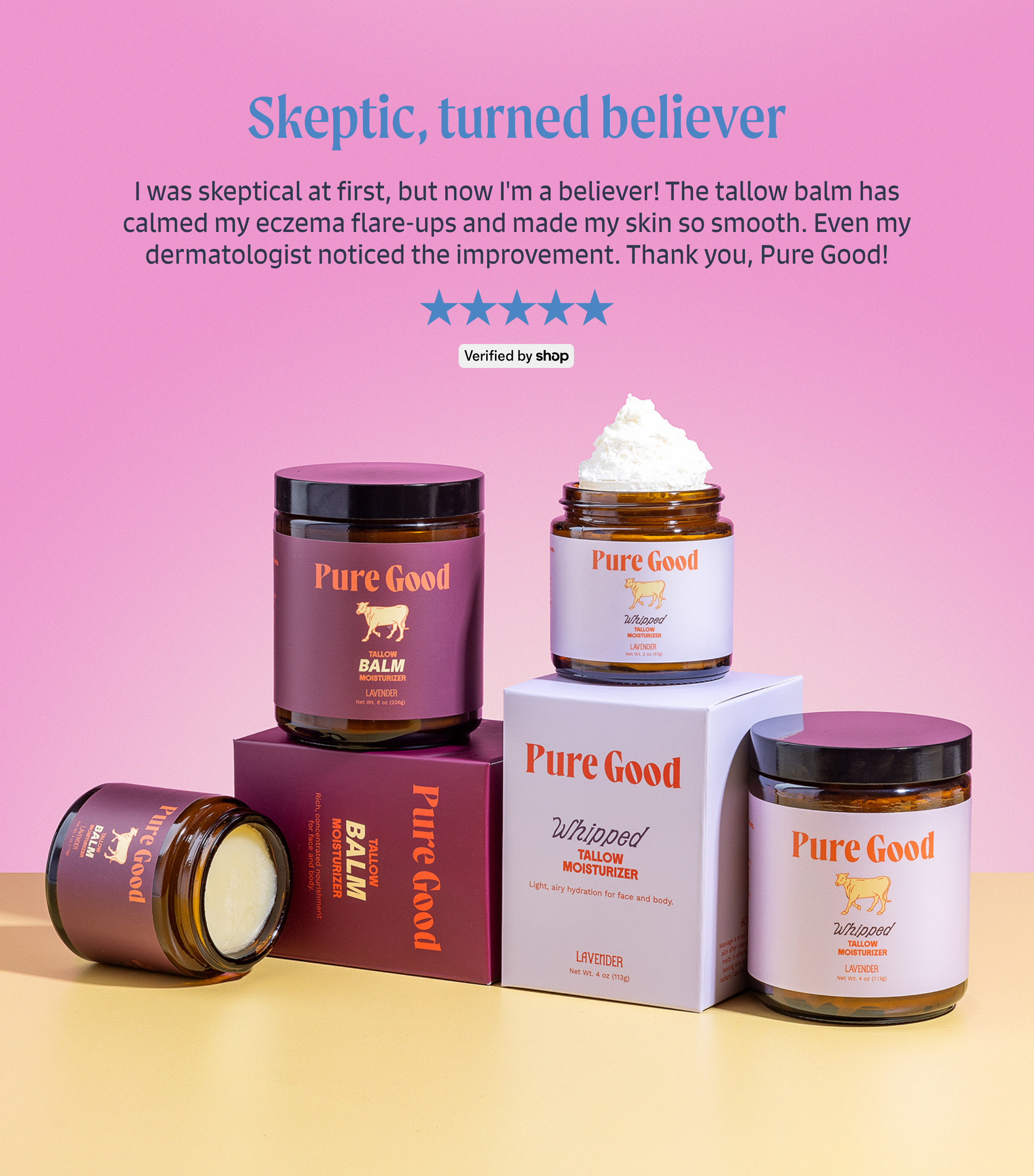 Pure Good Lavender Tallow Balm