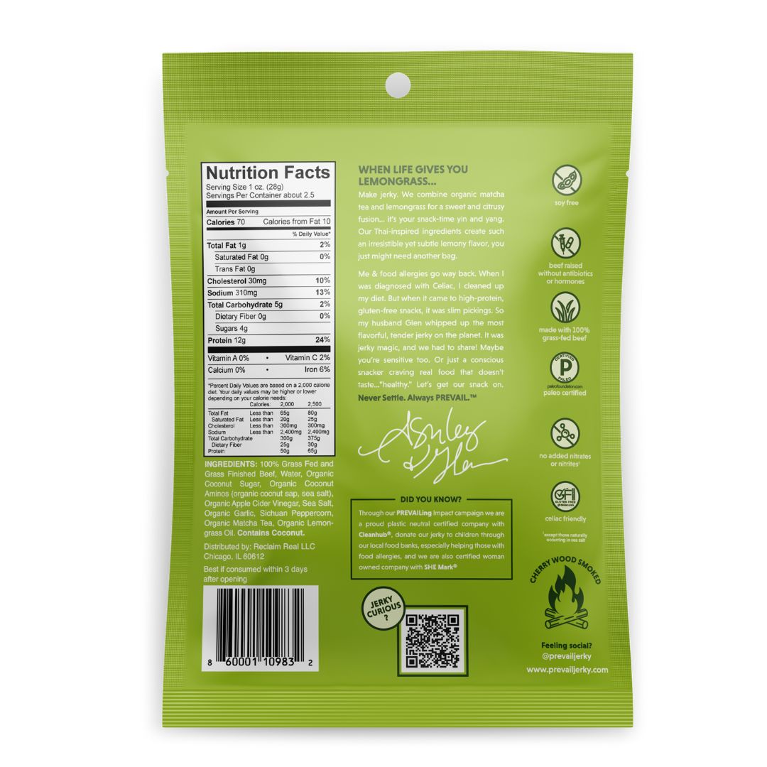 Prevail Jerky PREVAILER with a Kick 20 pack