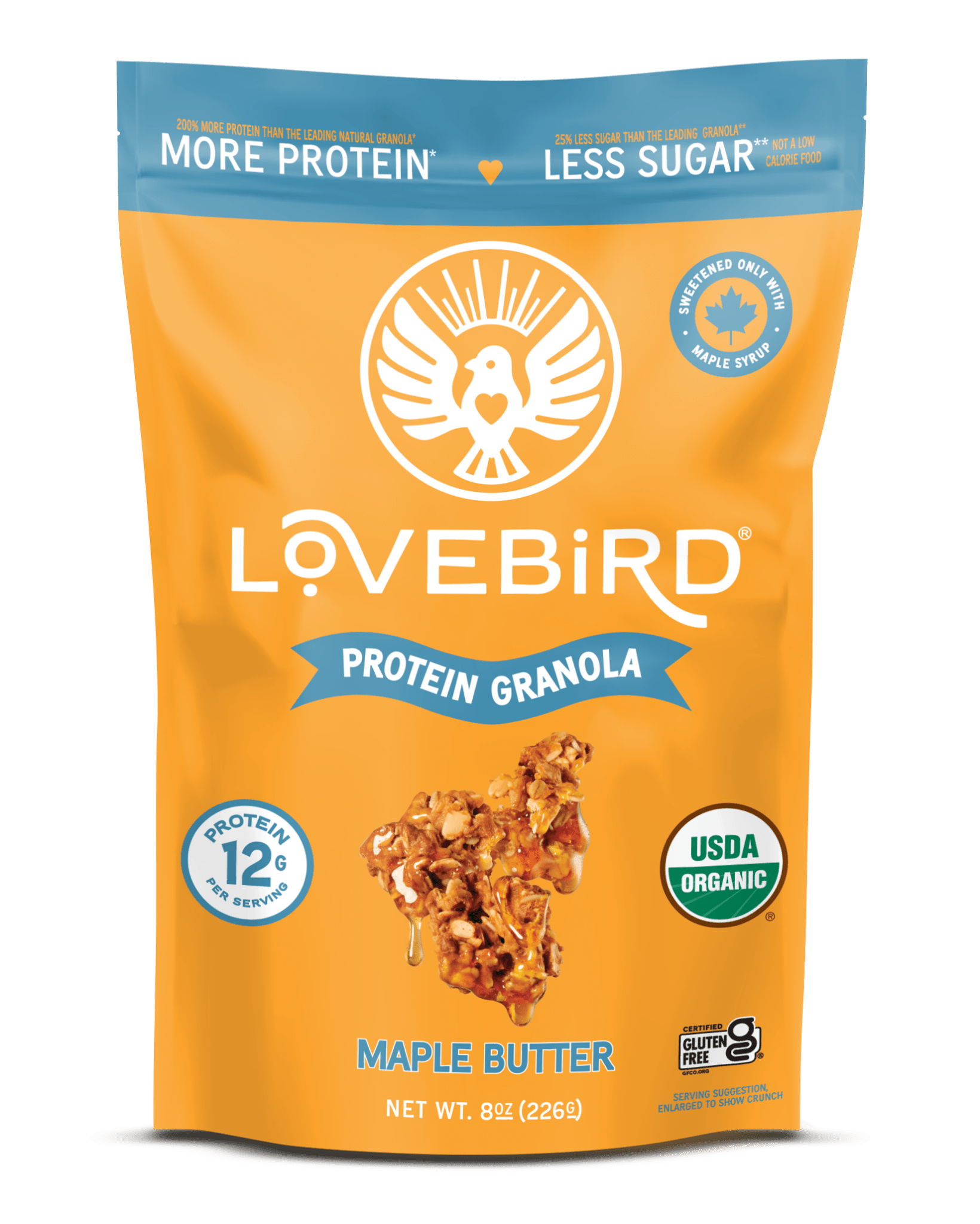 Lovebird Organic Protein Granola Variety Pack