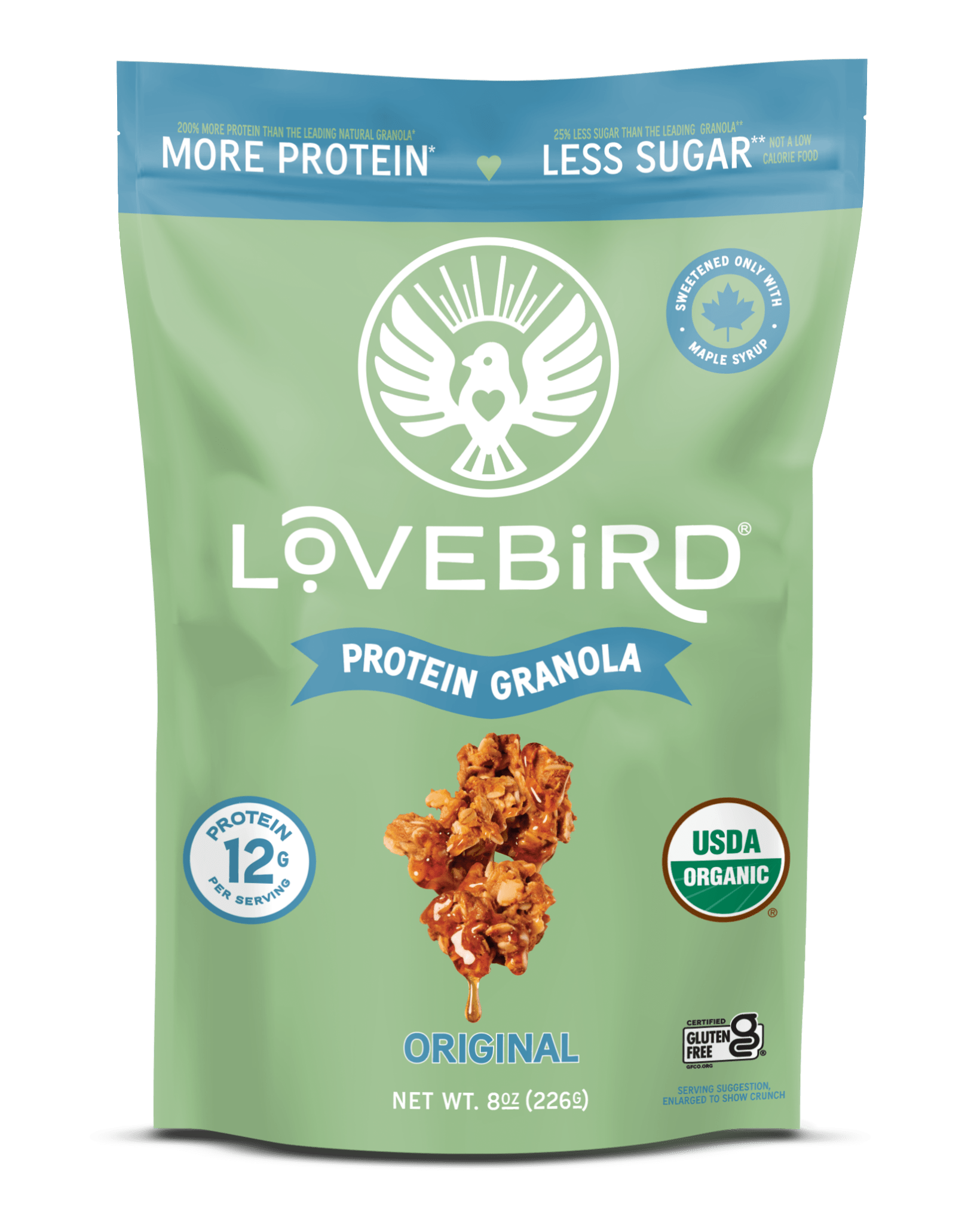Lovebird Organic Protein Granola Variety Pack