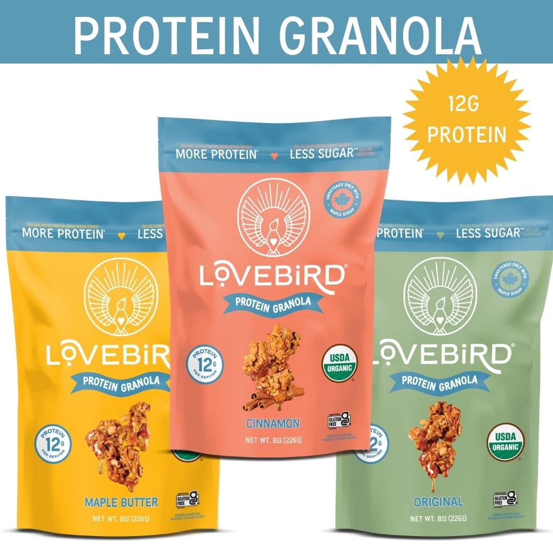 Lovebird Organic Protein Granola Variety Pack
