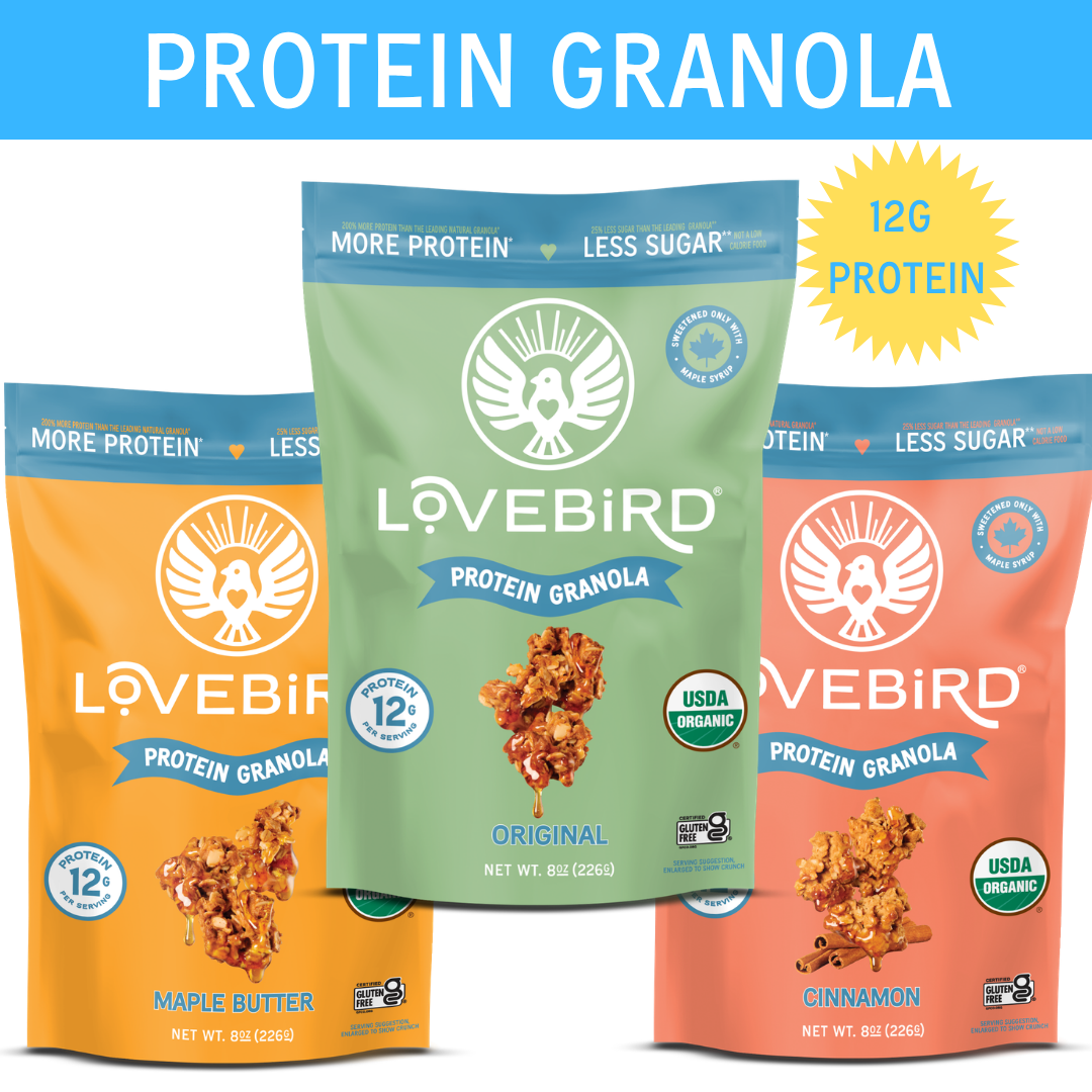 Lovebird Organic Protein Granola Variety Pack