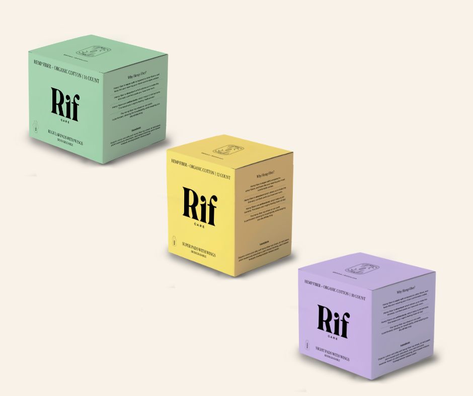 Rif Care Organic Pads with Wings - Multipack Bundle