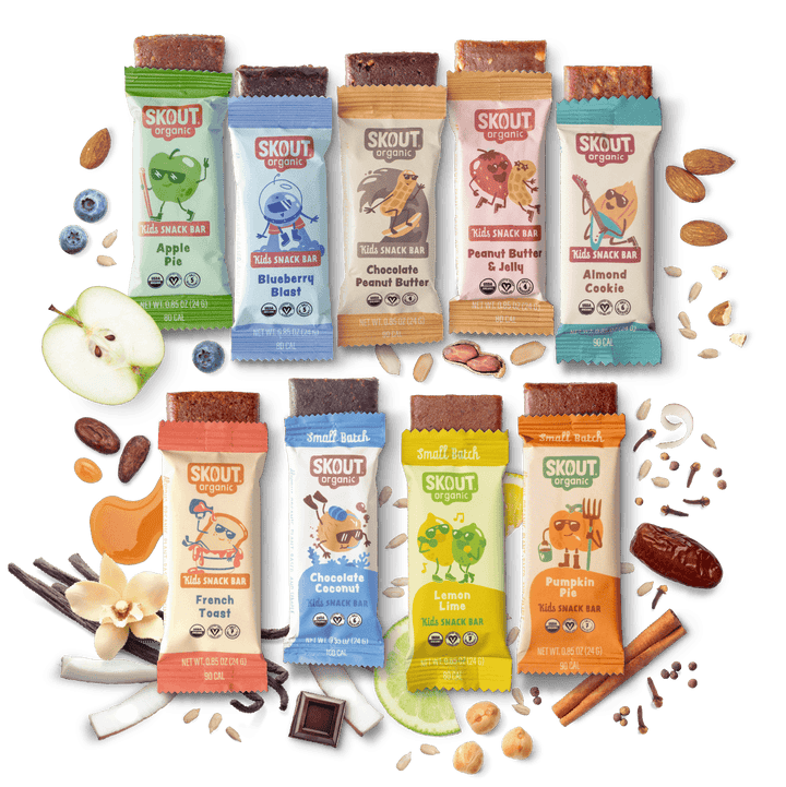 Skout Organic Small Batch Kids Bar Variety Pack - 36 Pack