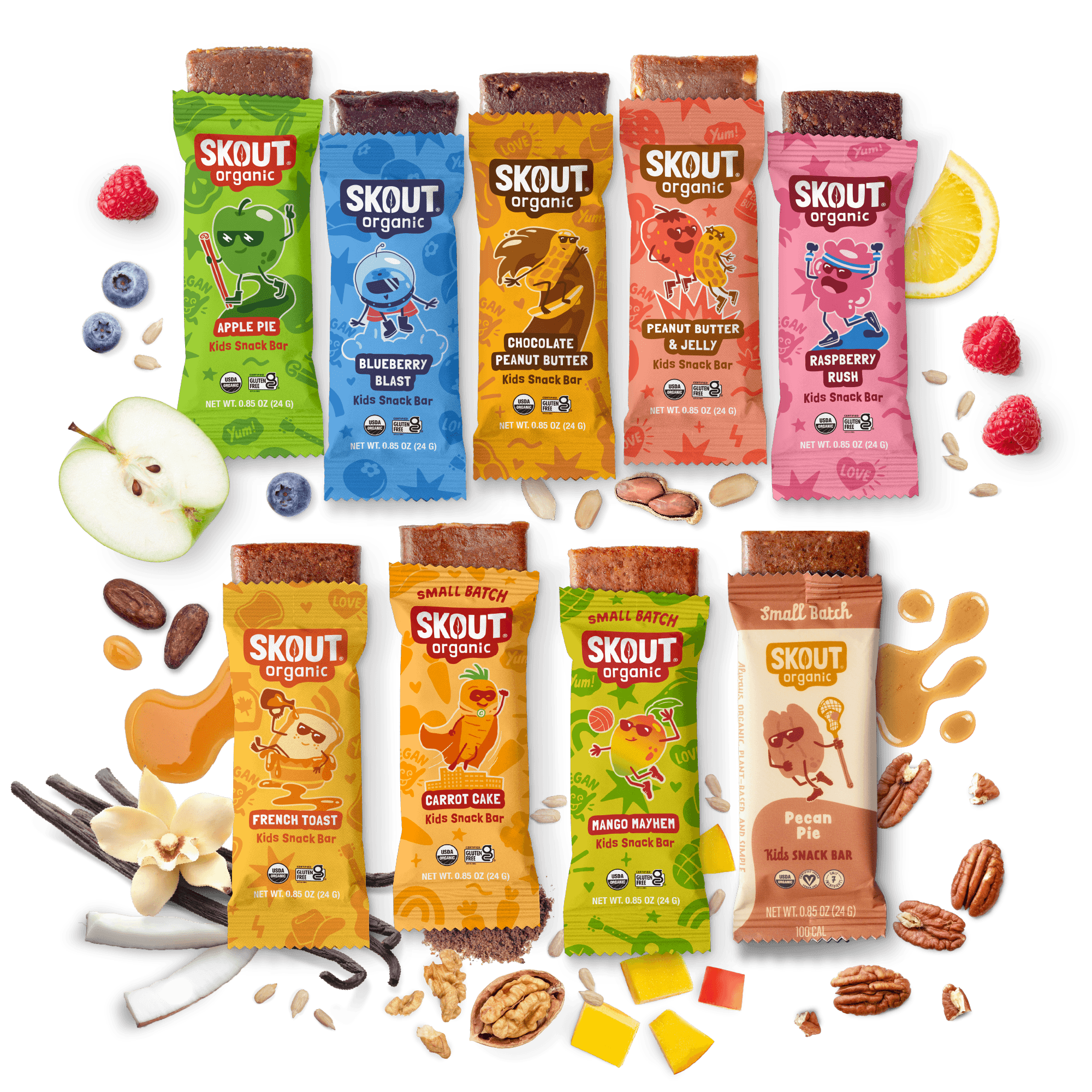 Skout Organic Soft Baked Cookie and Kids Bar Bundle