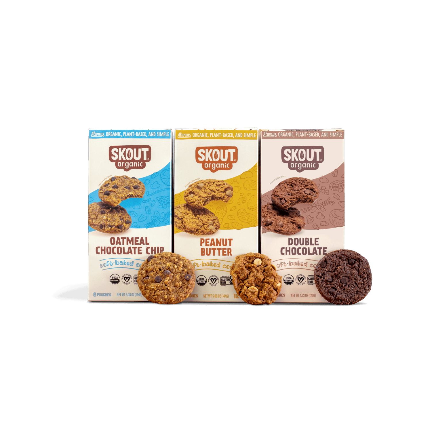 Skout Organic Soft Baked Cookie and Kids Bar Bundle
