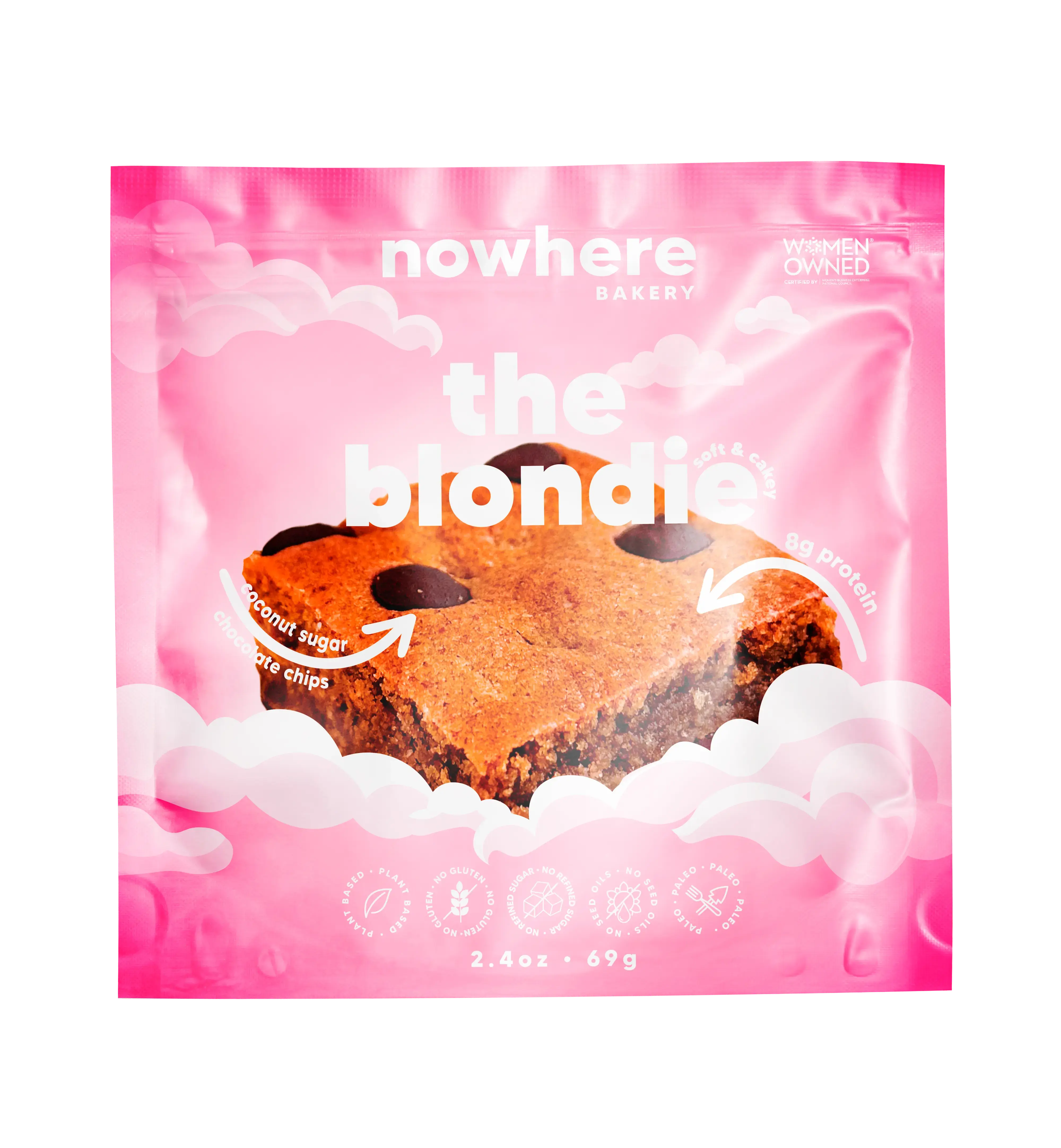 Nowhere Bakery Blondies