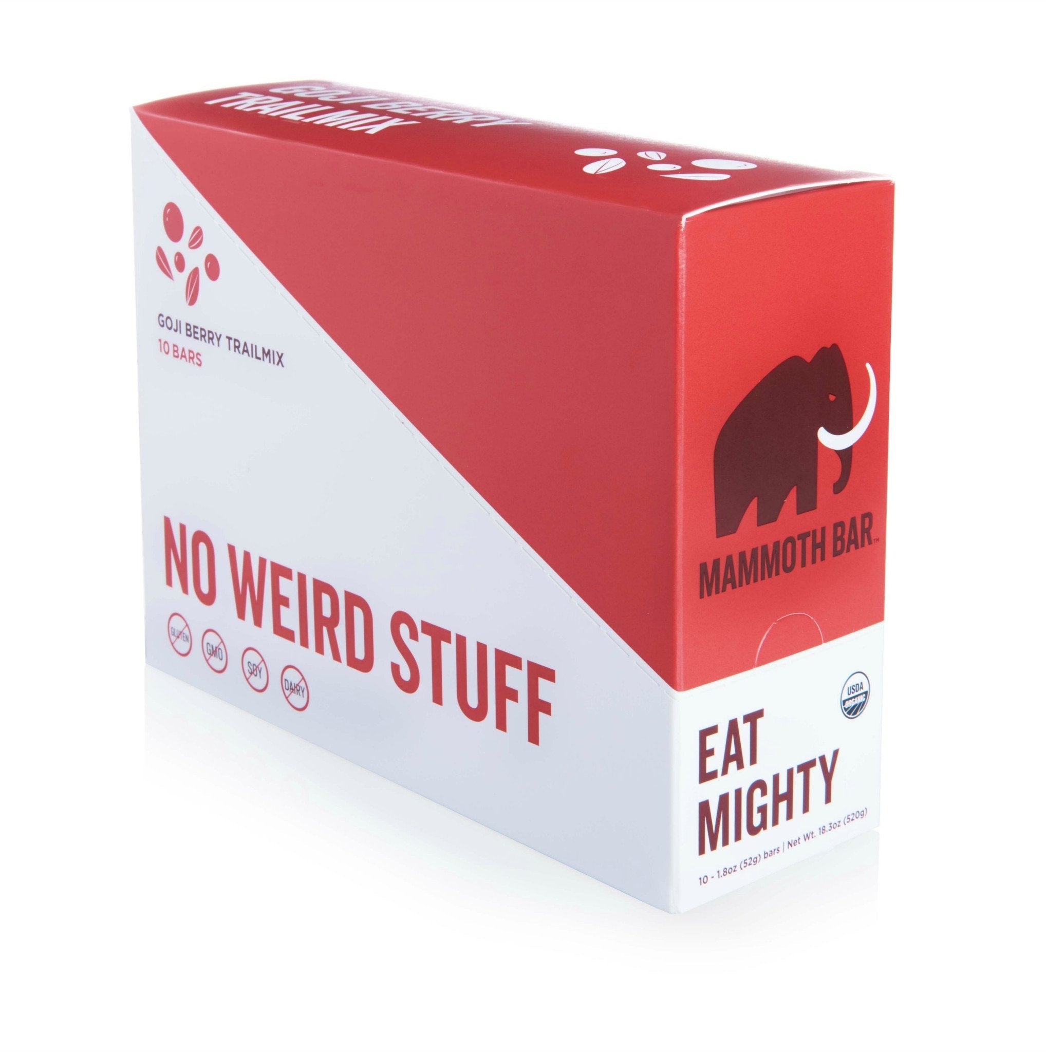Mammoth Bar GOJI BERRY TRAILMIX 10 Pack