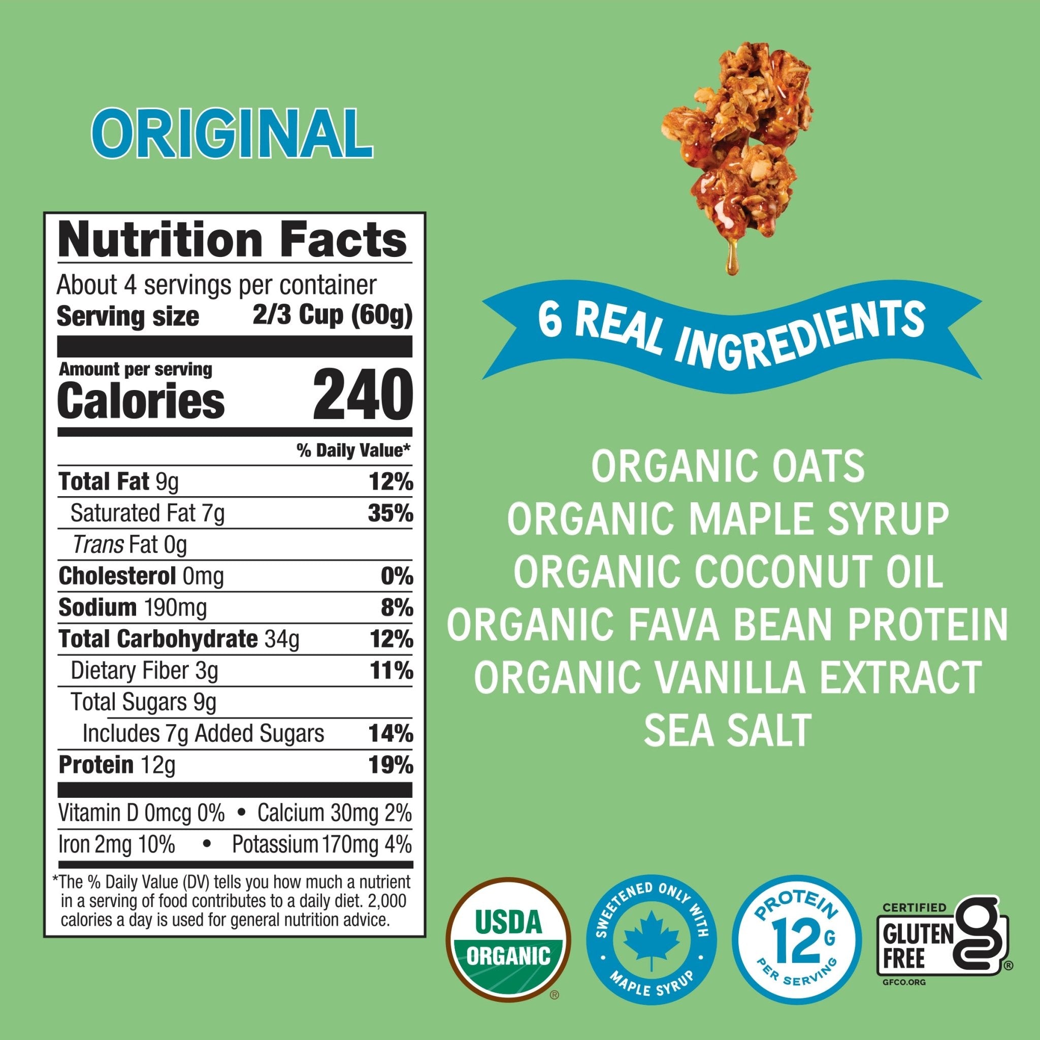 Lovebird Organic Protein Granola Variety Pack
